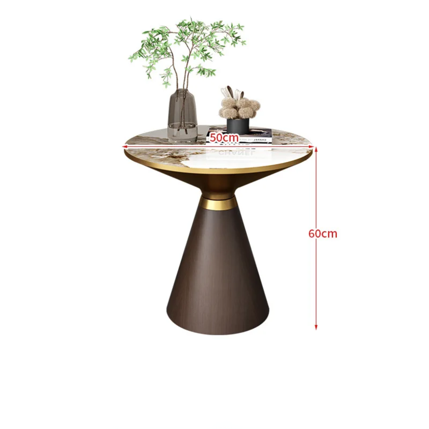 Stunning Modern Round Coffee Table - Perfect for Living Room, Balcony, and Hotels