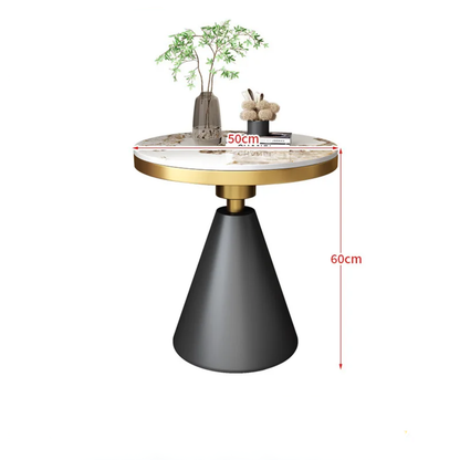 Stunning Modern Round Coffee Table - Perfect for Living Room, Balcony, and Hotels