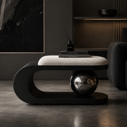 Transform Your Living Space with the Luxurious Nordic Minimalist Shoe Changing Stools - Elegant Ottoman for Bedroom and Living Room