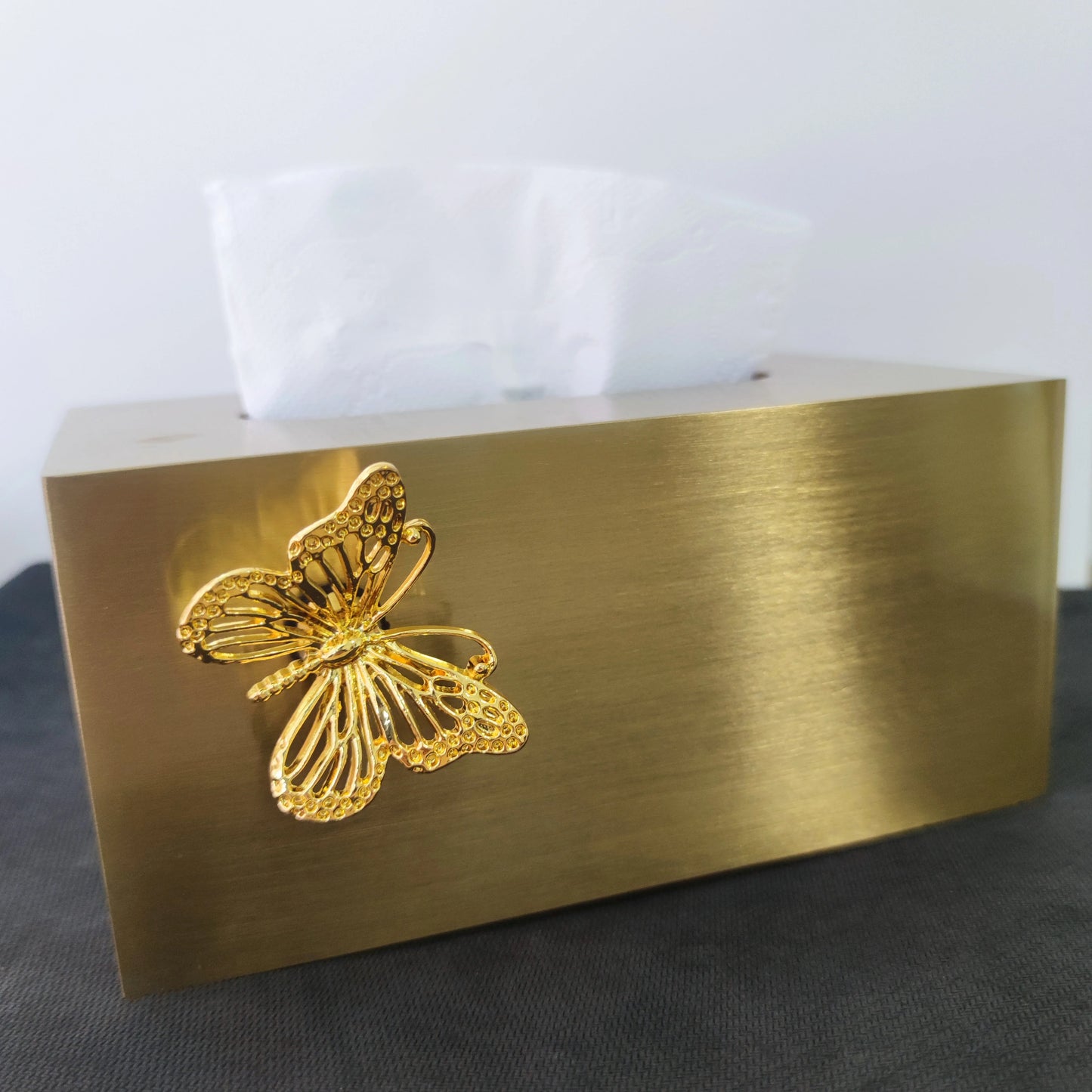 Elevate Your Space with Our High-End Luxury Metal Tissue Box - Perfect for Home, Office, and Hospitality!