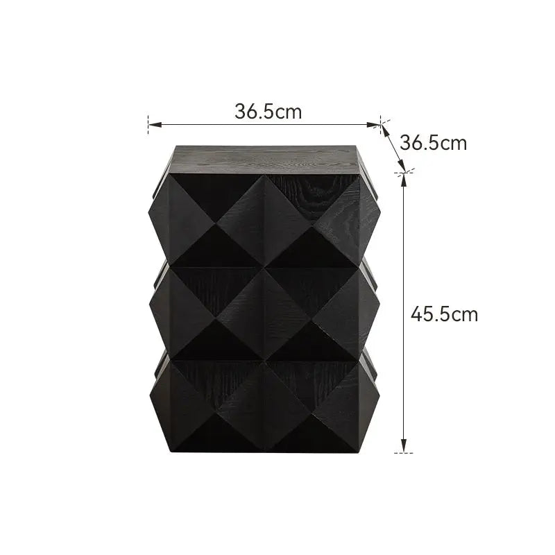 Elegant MOMO Black Antique Style Coffee Table - Perfect for Living Room, Balcony, and Villa Décor