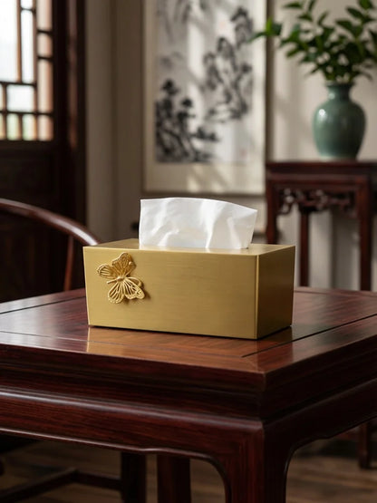Elevate Your Space with Our High-End Luxury Metal Tissue Box - Perfect for Home, Office, and Hospitality!