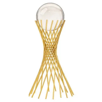 Elevate Your Space with Creative Glass Ball Crystal Ornaments - Modern Minimalist Home & Office Decor